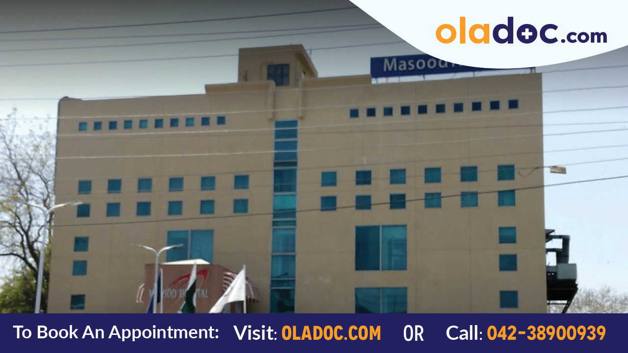 Building of Masood Hospital Lahore 